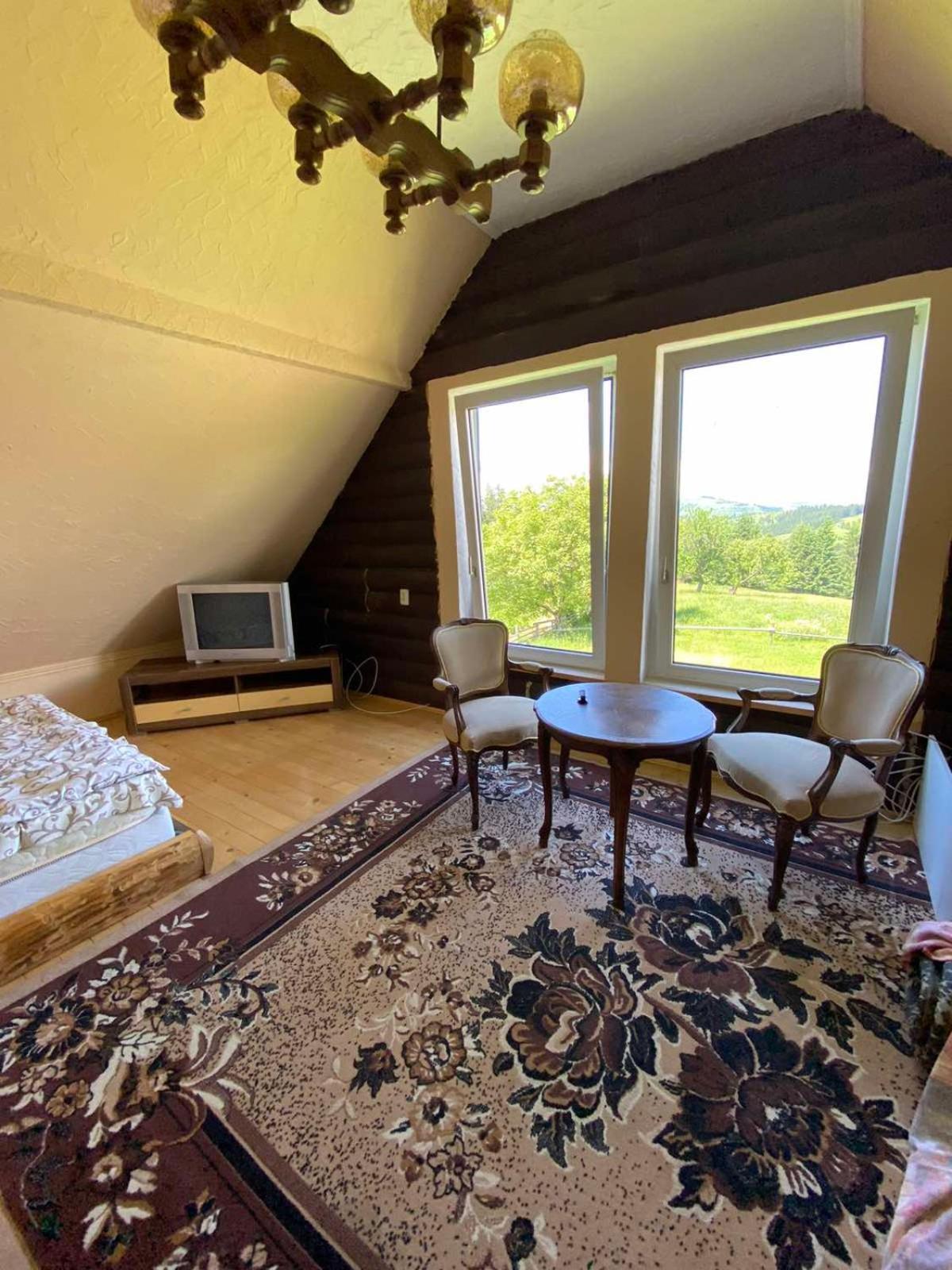 Eco Resort Nad Karpatamy Hrobyshche Rum bild